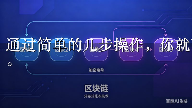 通过简单的几步操作，你就可以开始交易，感受数字资产的魅力。